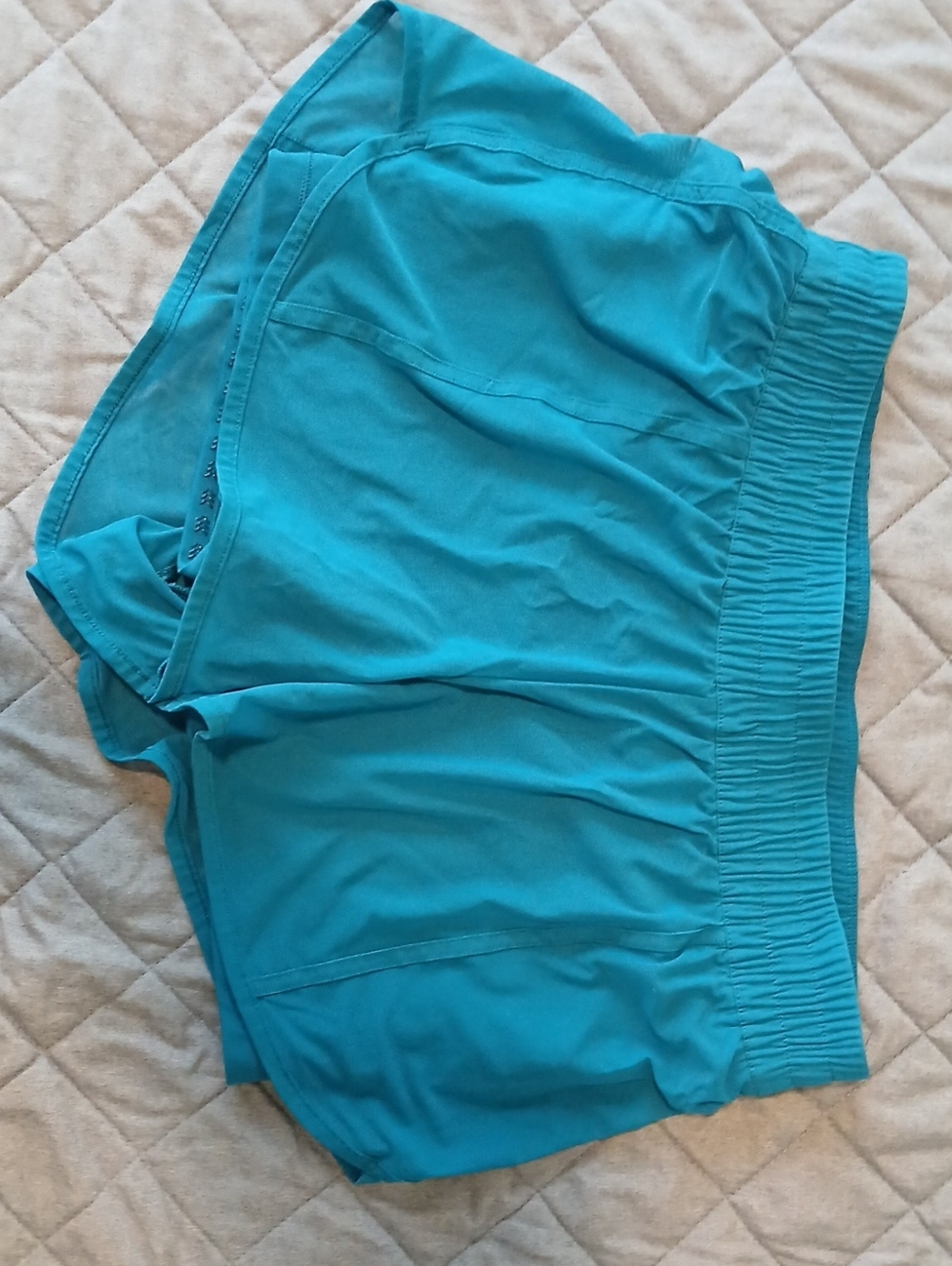 all in motion ladies Turquoise Athletic Shorts with Elastic Waistband
